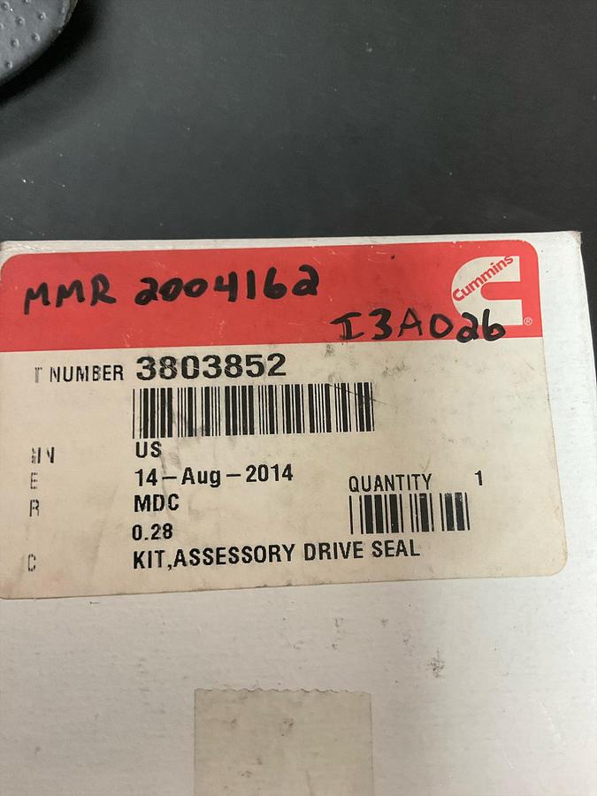 Cummins Accessory Drive Seal Kit  PN:3803852