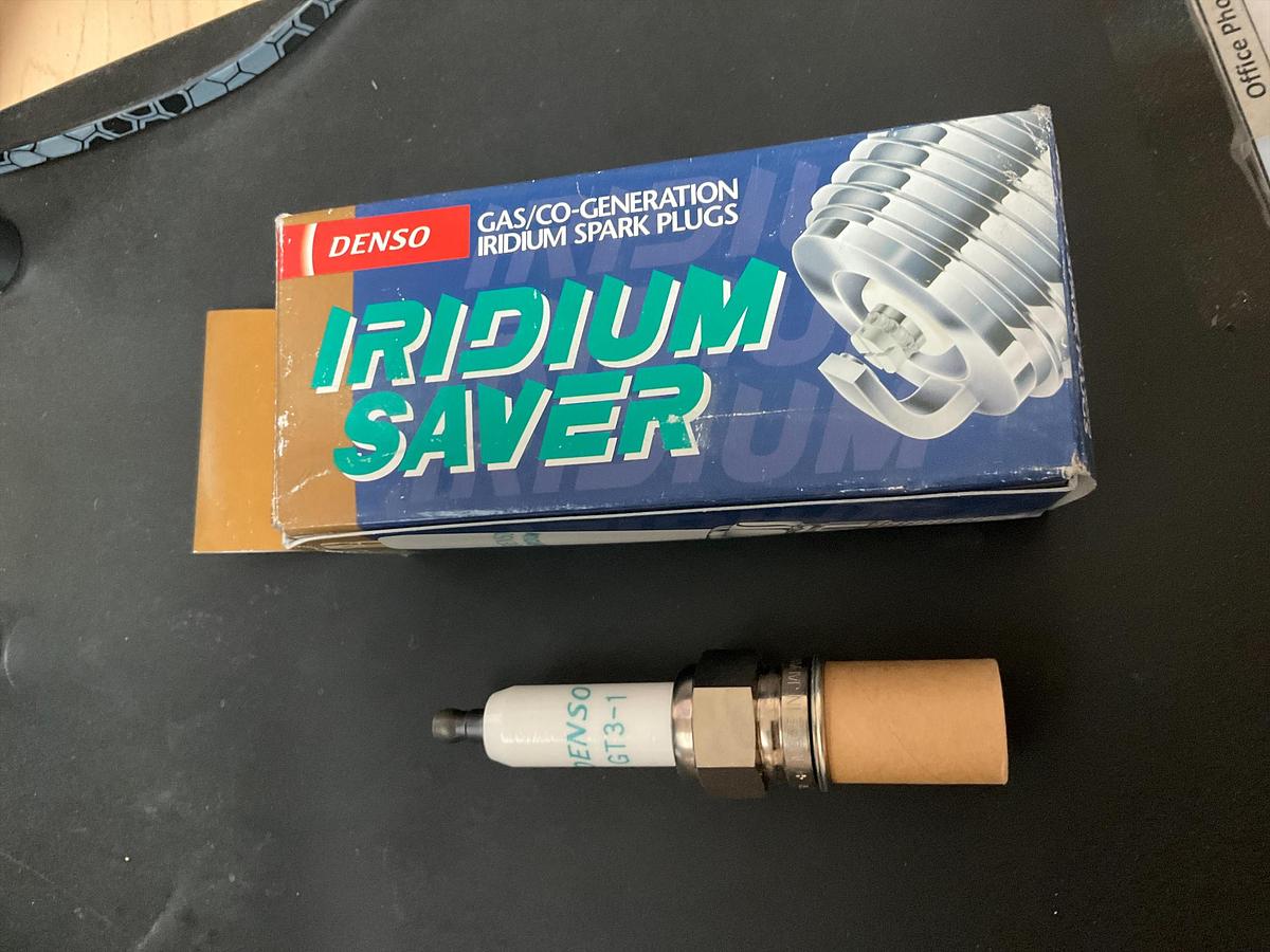 DENSO OEM 6124 GT3-1 #4 Performer Gas Generation Iridium Saver Spark Plug - 4Pcs