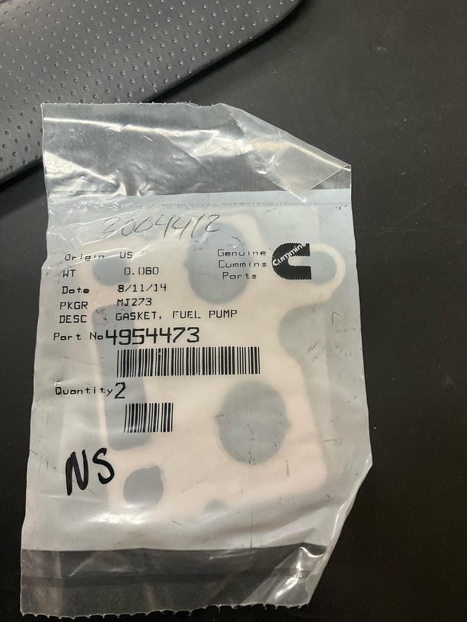 CUMMINS FUEL PUMP GASKET 4954473