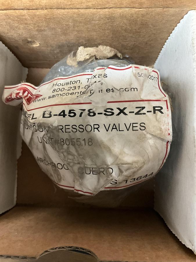 Used Ariel Suction Valve PN: