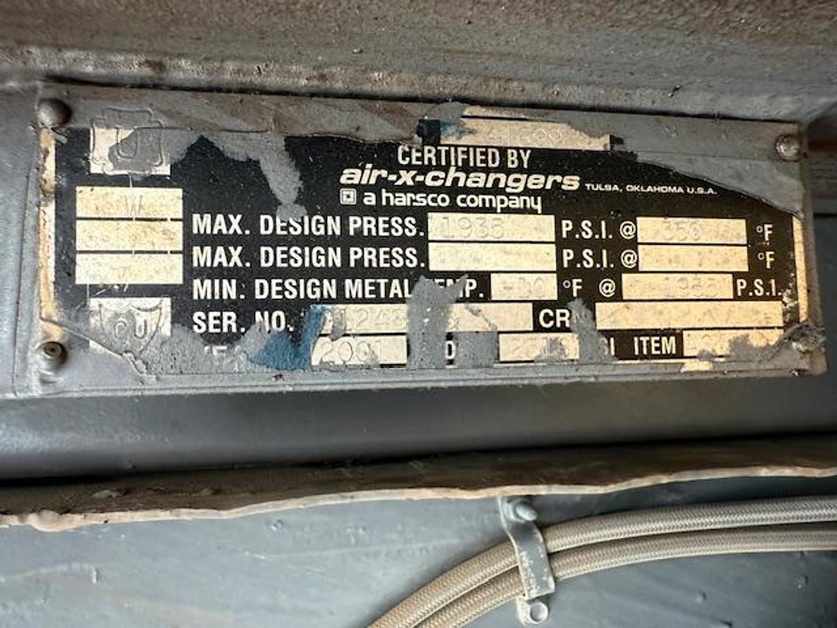 Used Waukesha L7044GSI / Ariel JGK-4 Three Stage Compressor Package SN F-17437 Size 13.625" x 13.625" x 9.625" x 6.75" with 156EH Cooler