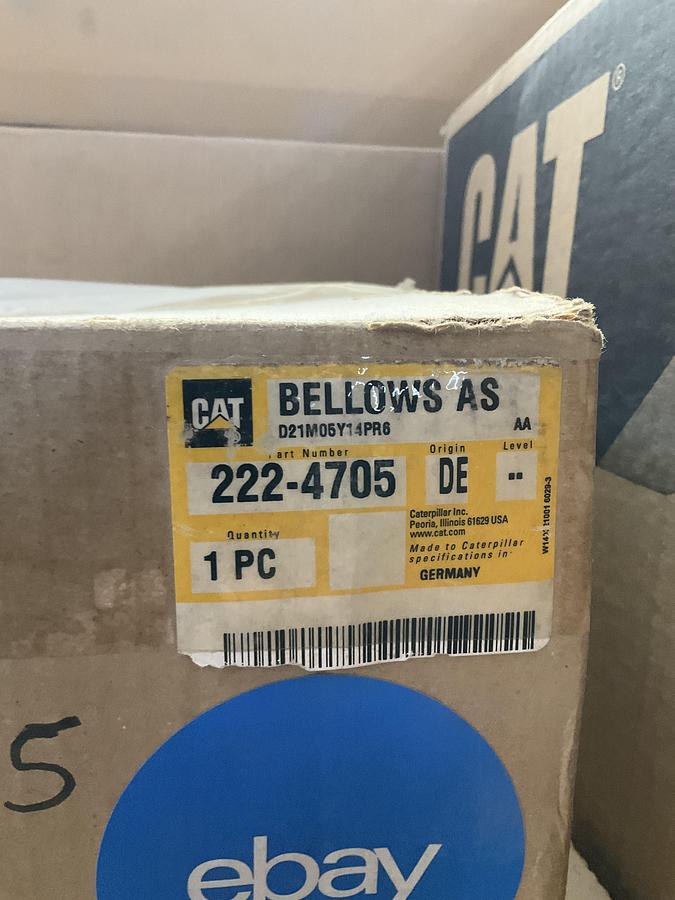 CAT  Exhaust Bellows Assembly PN: 222-4705