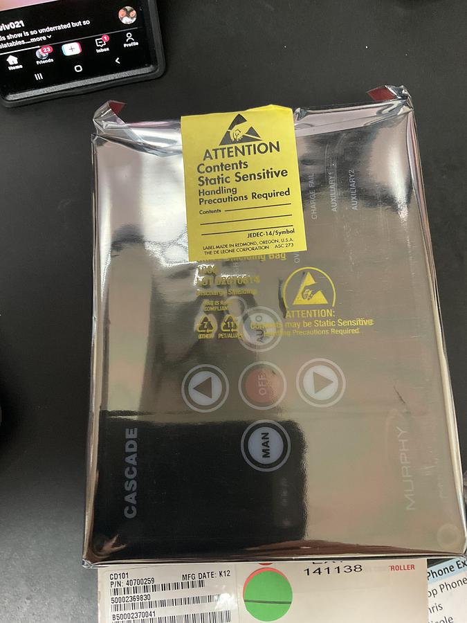 FW Murphy Auto Start controller PN: 40700259