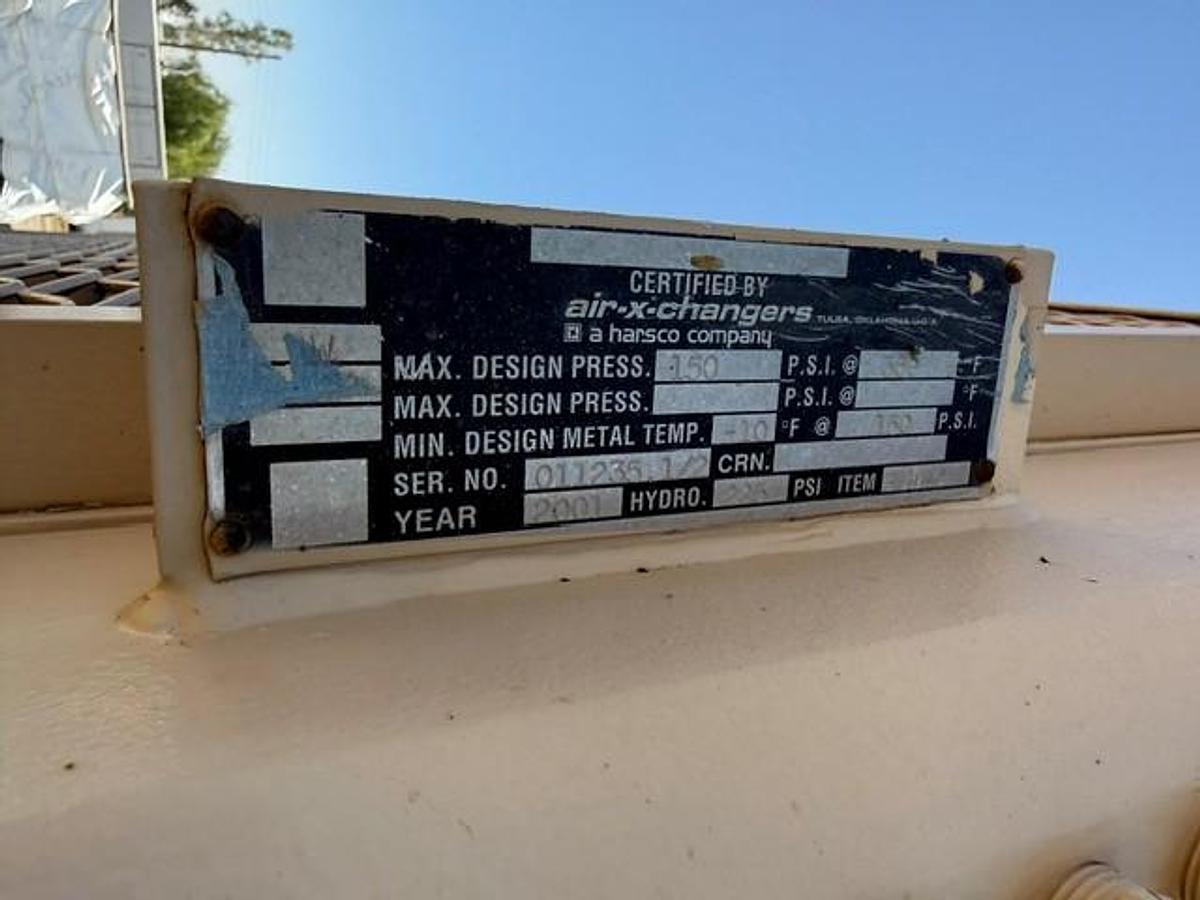 Used 350 HP / Ariel JGJ-2 Two Stage Compressor Package Size 15.25" x 8.375" with 81AVI Cooler SN F-17062
