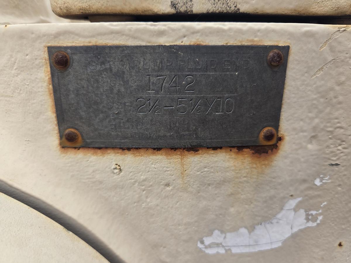 Used Gaso Pump Model 1742 SN 15334