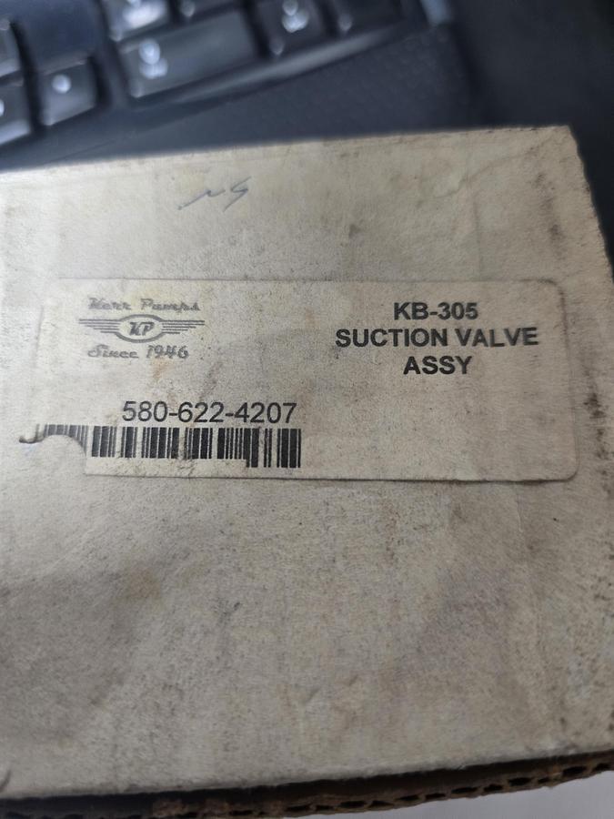 Used Kerr Suction Valve Assy PN: KB-305