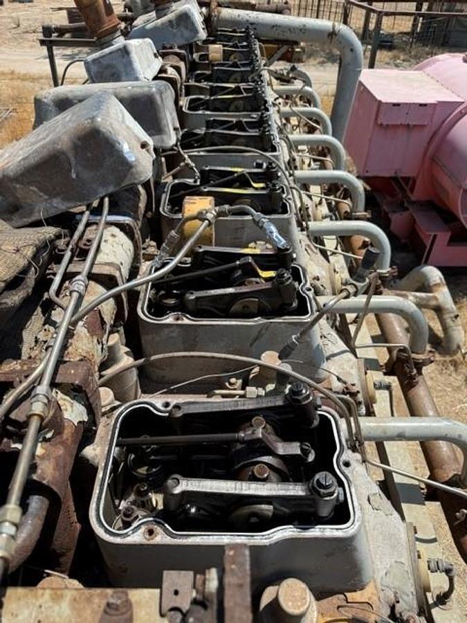 Used CAT G3608 A3 Engine SN 4WF00024