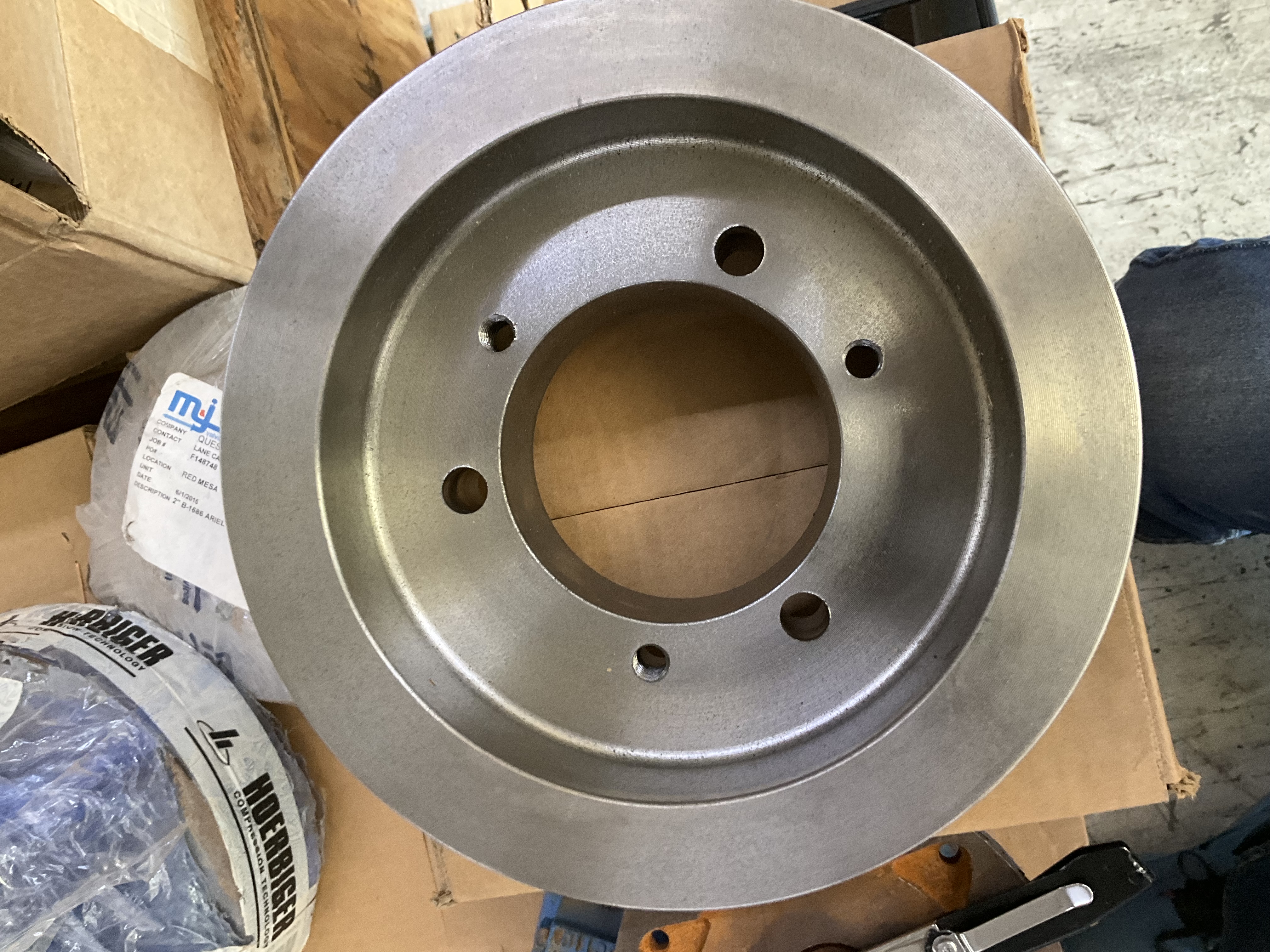 Ariel 158CJT Suction Valve PN: B-2378-T
