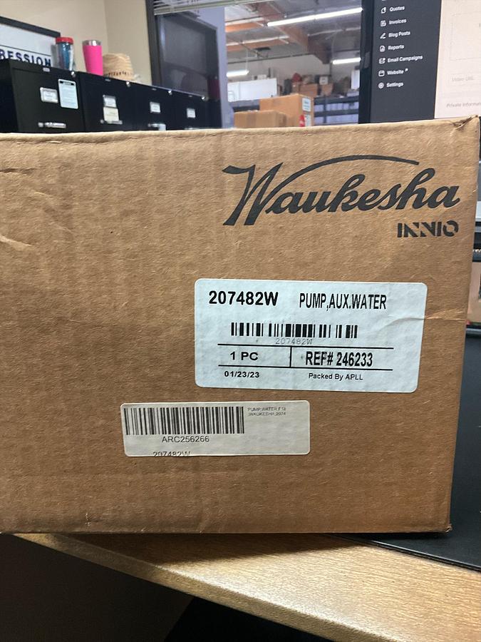 Waukesha Water pump PN 207482W