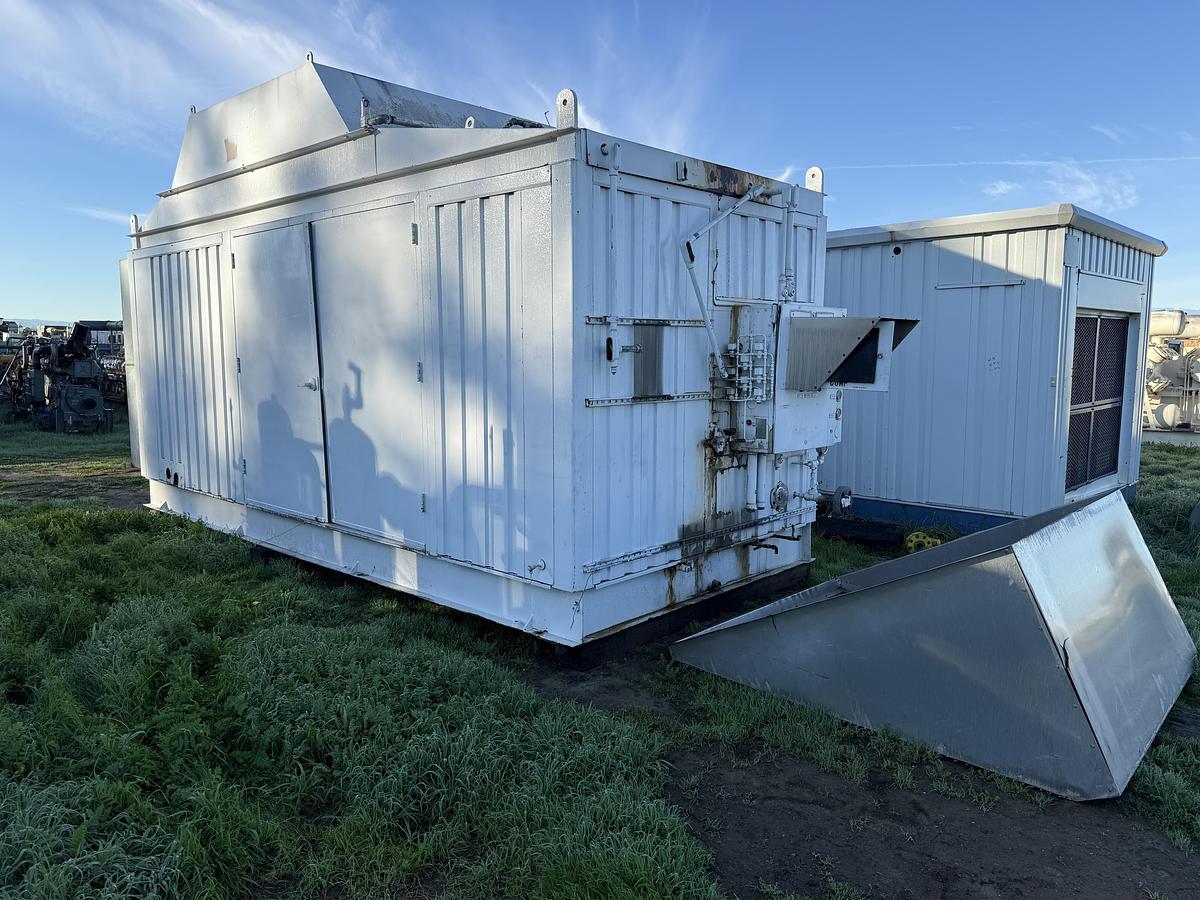 Used 600 HP / Ariel JGA-4 SN F-21749 Four Stage CNG Compressor Package Size 6.125” x 4.125” x 3.375” x 3.375” x 1.75” x 1.75” with ACE E721 Cooler