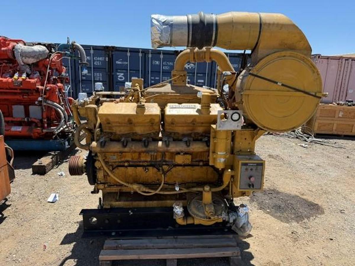 Used Caterpillar G3412LE Engine SN 6ZM02591
