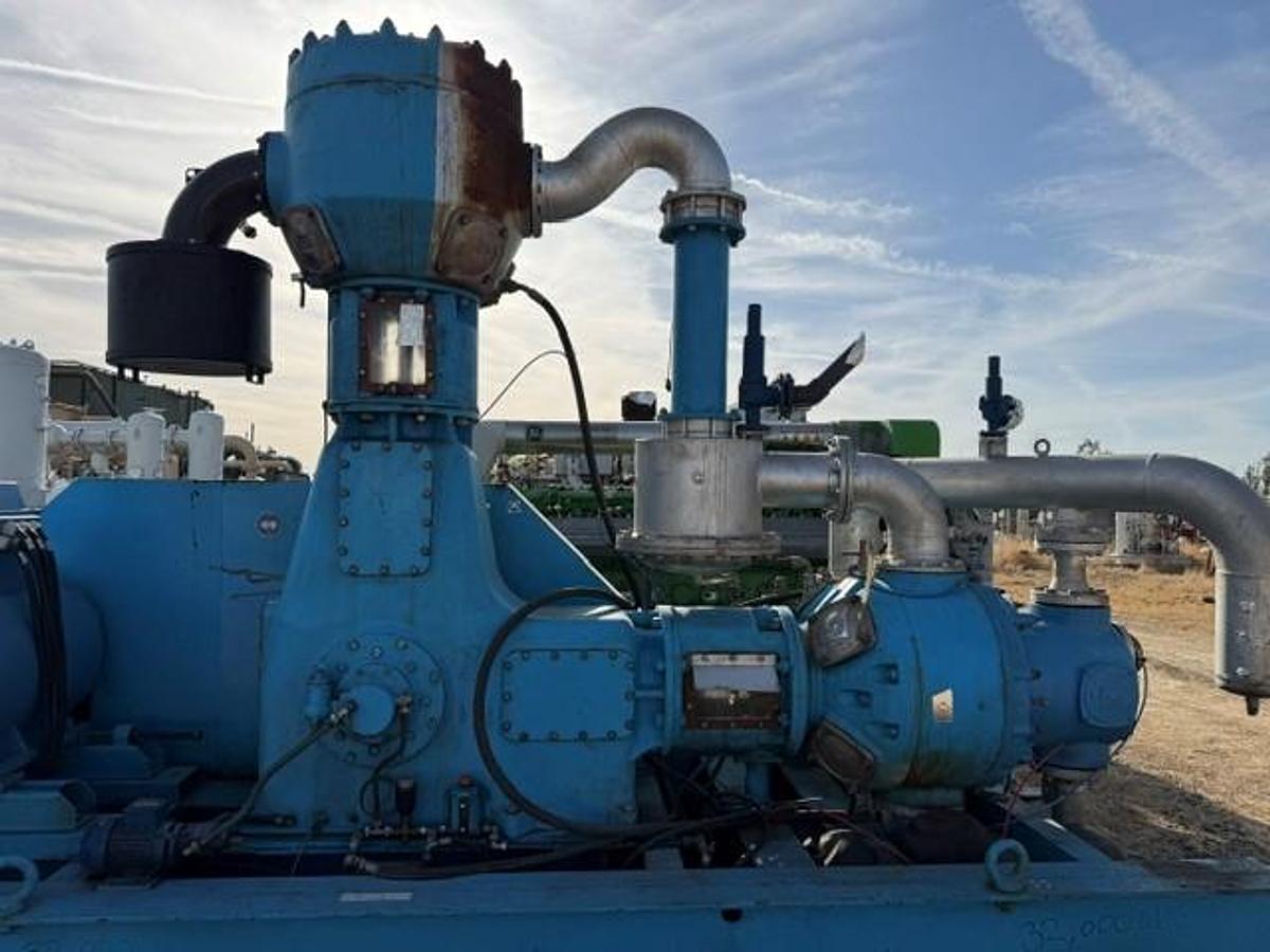 Used AF CE68F Air Compressor SN 20G542 with 378 KW Electric Motor