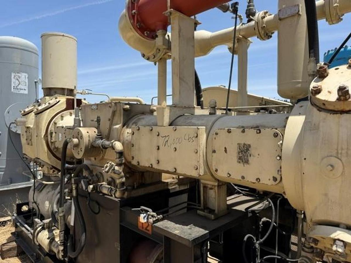 Used Ingersoll Rand 725 HP / PS4 3300M NL PET Compressor Package SN PSN9184