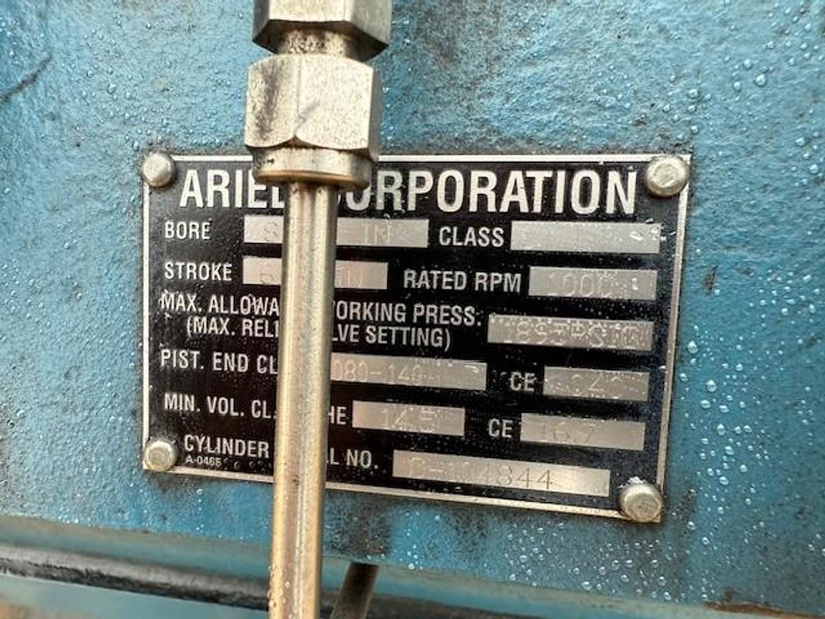 Ariel 8.375" JGC 1895 MAWP Cylinder SN: C-104844
