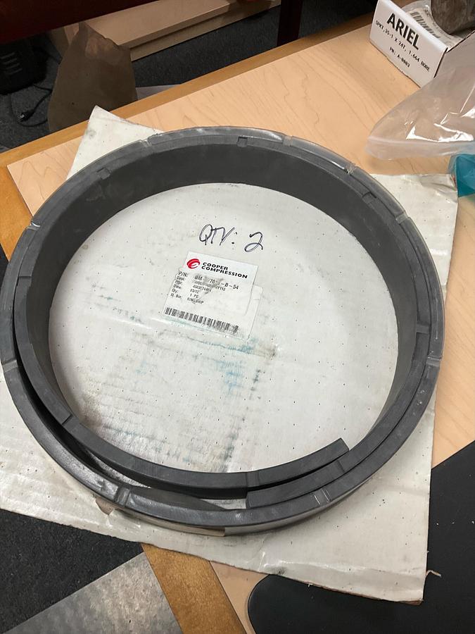 Used COOPER-AJAX BM17011B54 PISTON RING 13"