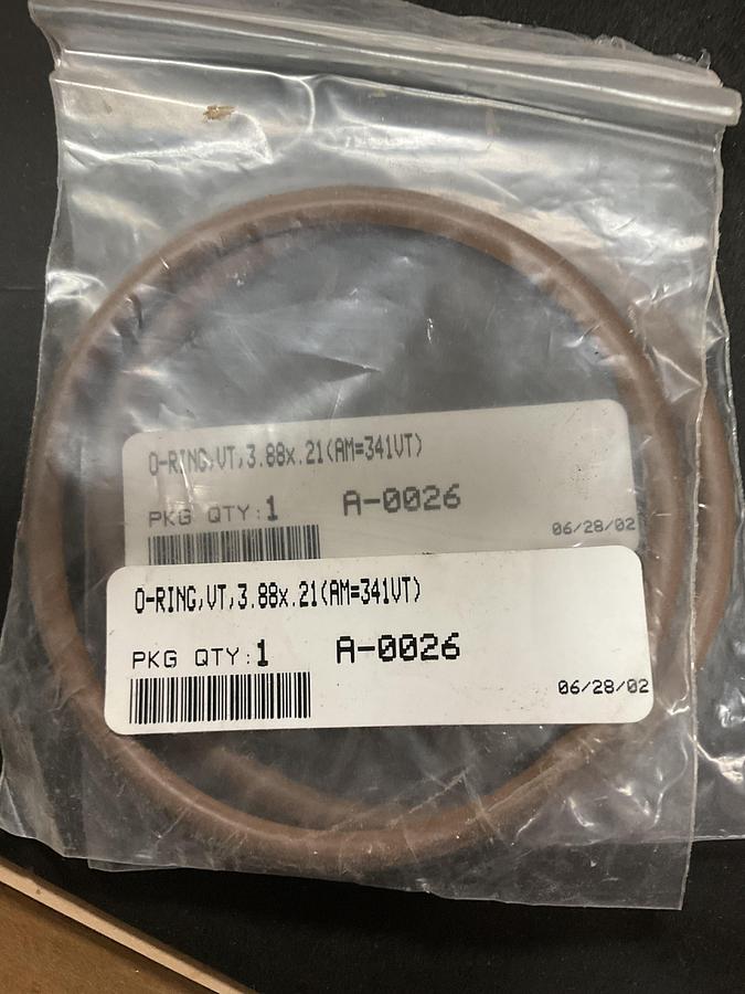 Ariel O-RING,VT, 3.895 O.D. X .210 PN: A-0026