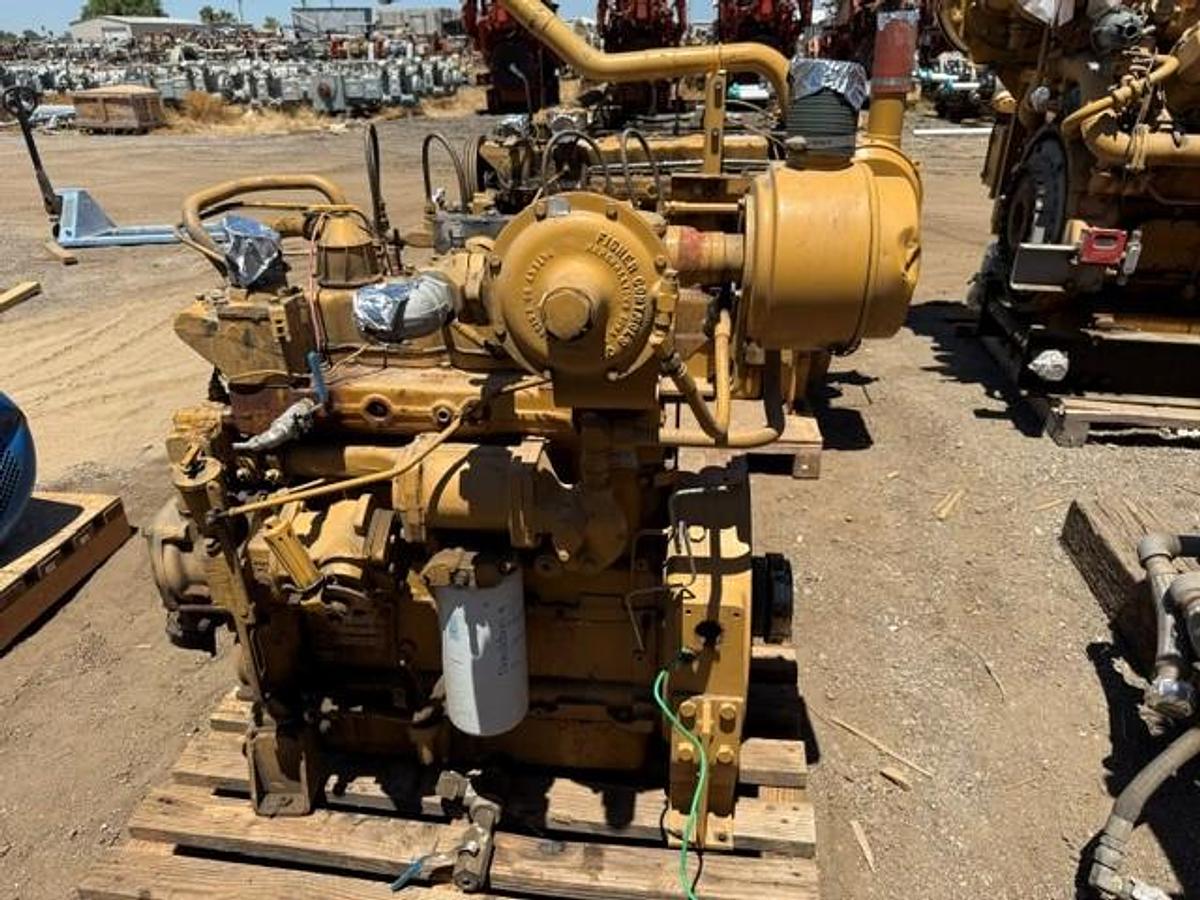 Used Caterpillar G3304NA Engine SN 37Y04773
