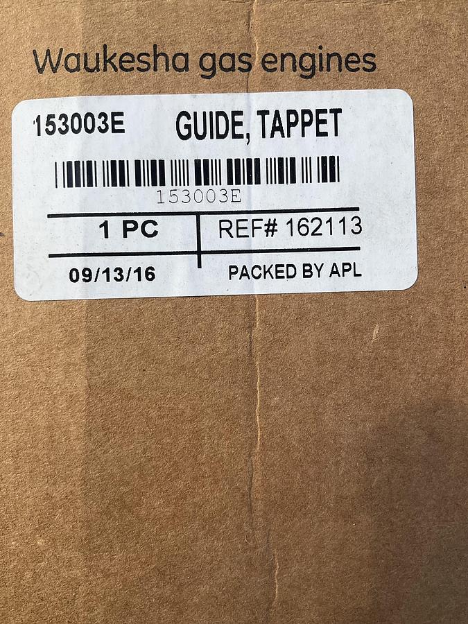 Used Waukesha Tappet Guide PN 153003E