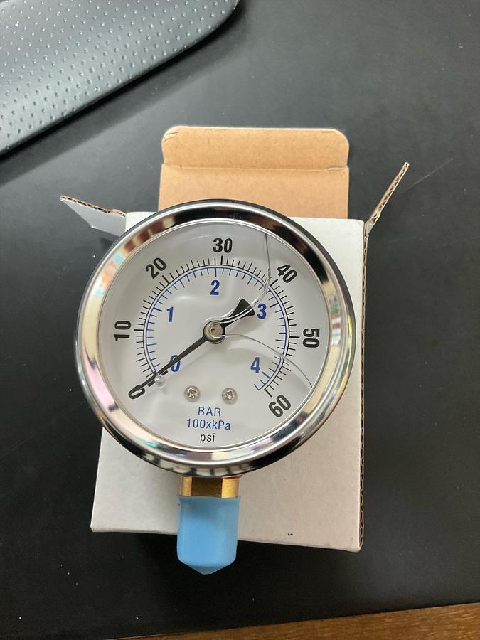  NOSHOK 900 Series liquid-filled pressure gauge PN:  25-900-60 