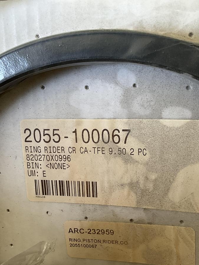 Ingersoll Rand Piston ring PN: 2055-100067