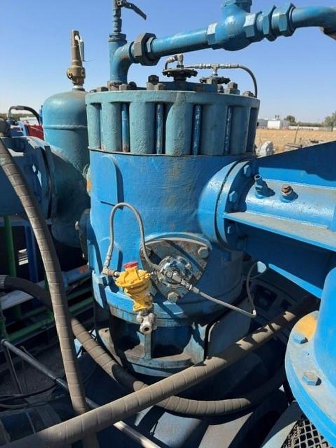 Used Bellis and Morcom 300 HP Air Compressor Model WH28H3N SN 7690