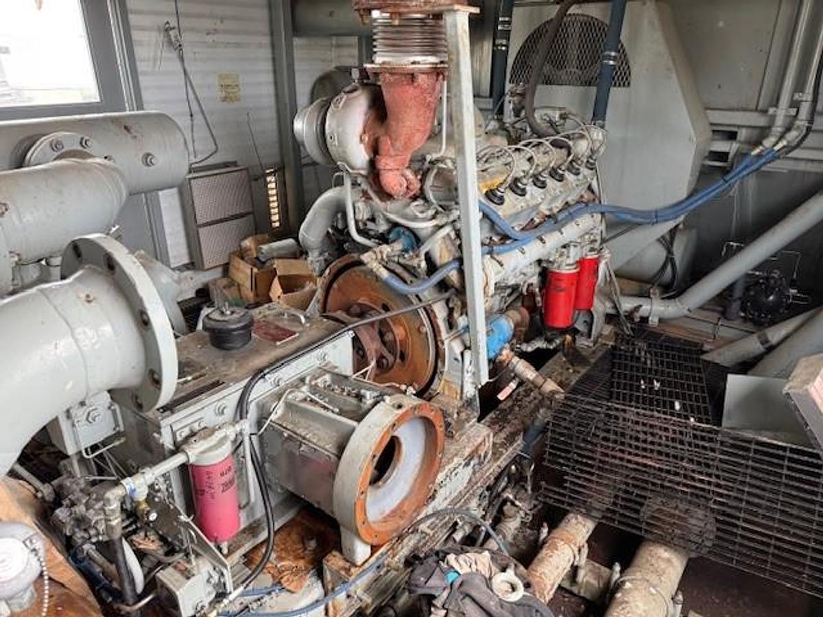 Used Ariel JGJ-2 / Cat G3412LE Compressor Package Size 16.75" x 9.75" SN F-12147