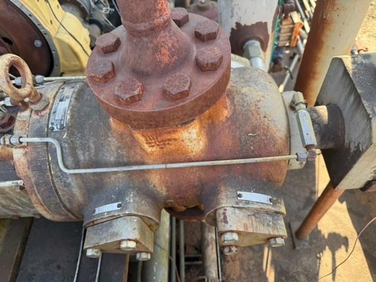 Used CAT G3406TA / Ariel JGA-4 Five Stage High Pressure Compressor Package Size 11” x 6.125” x 3.625” x 3” x 1.5” SN: F-10098