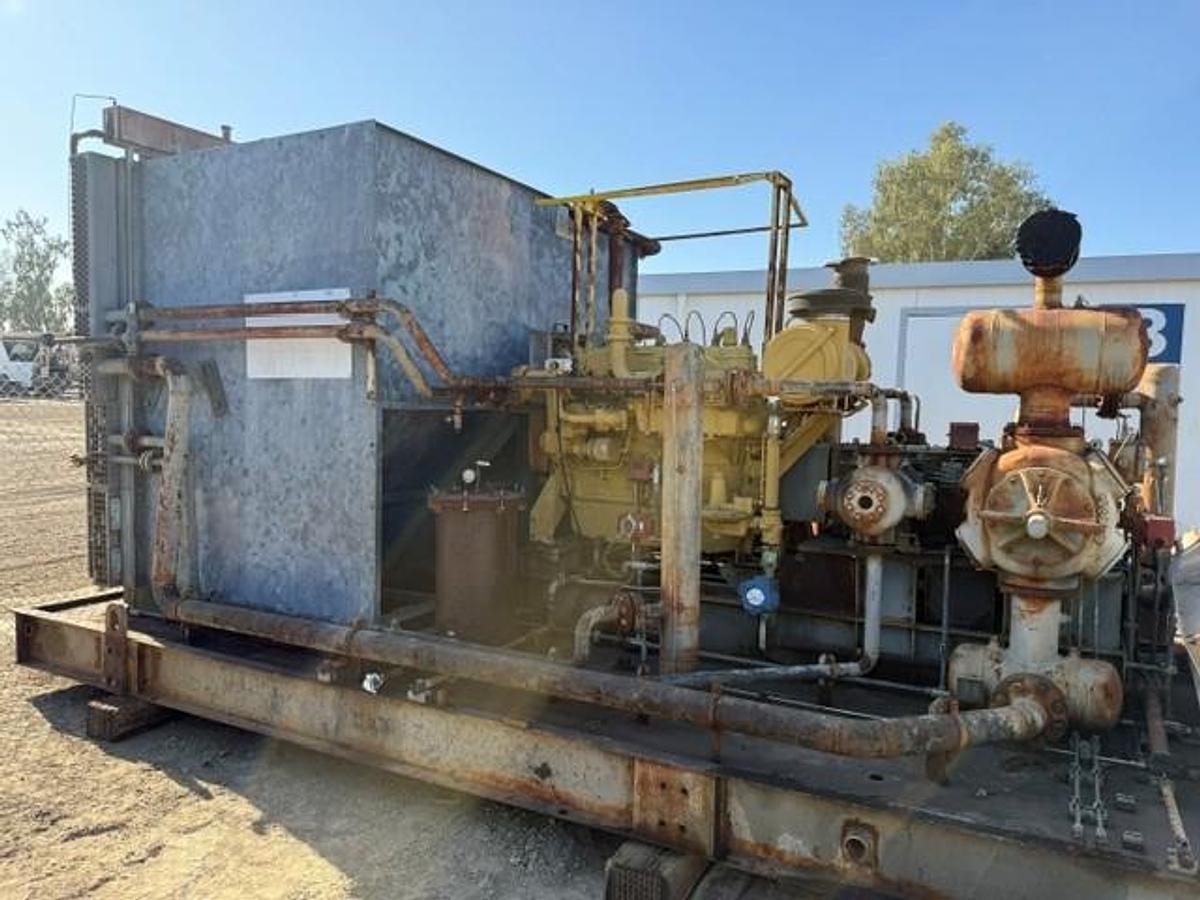 Used CAT G3406TA / Ariel JGA-4 Five Stage High Pressure Compressor Package Size 11” x 6.125” x 3.625” x 3” x 1.5” SN F-10097