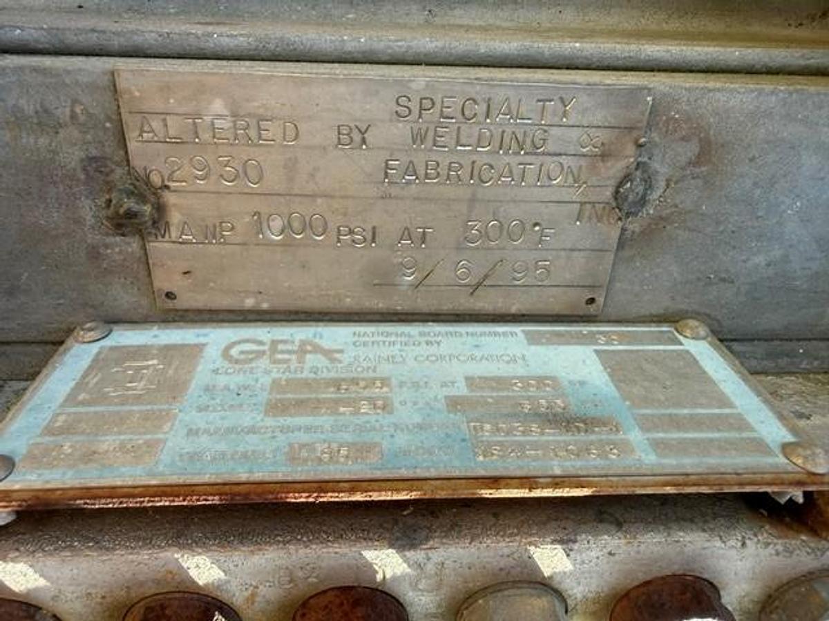Used CAT G3406TA / Ariel JGA-4 Five Stage High Pressure Compressor Package Size 11” x 6.125” x 3.625” x 3” x 1.5” SN: F-10098