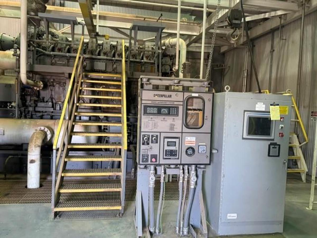 Used CAT G3608 A3 / Ariel JGC-2 Single Stage Compressor Size 11.375" x 11.375" SN F-17125