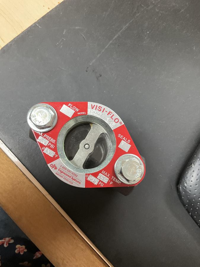 OPW Engineered Systems VISI-FLO sight-flow indicator 0.5" Model: 1532