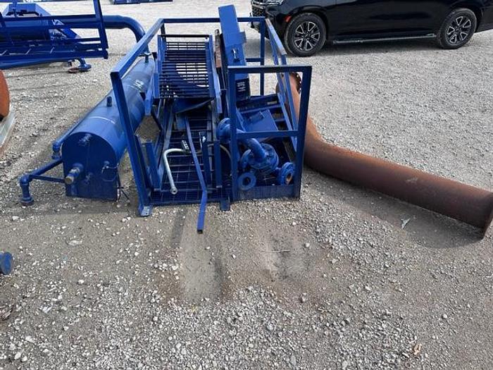 Used Ariel JGJ-4 / Cat G3508LE Three stage Compressor Package - Size 13.5” x 13.5” x 9.75” x 5.5” - Less Engine Only - Unit # 143