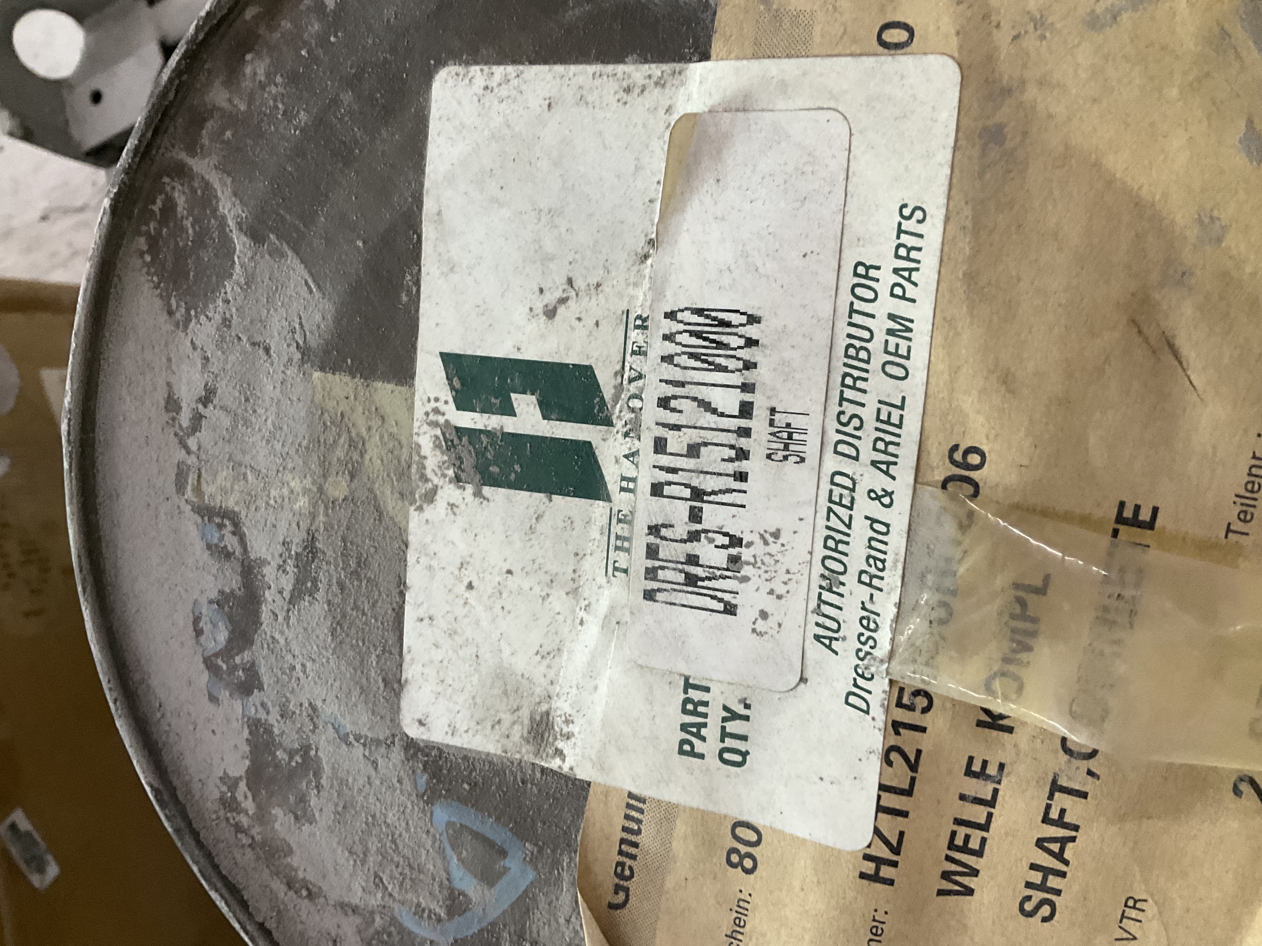 Hanover/Dresser-Rand SHAFT PN: DRES-RL5121000