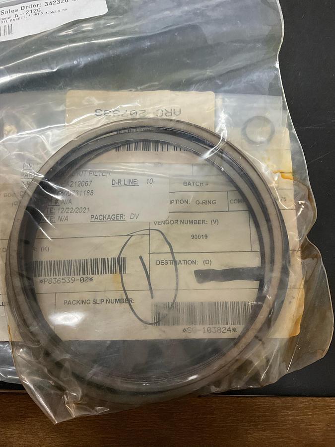 ARIEL STL GASKET, 4.861 X 4.543 X 30 PN: A-2126