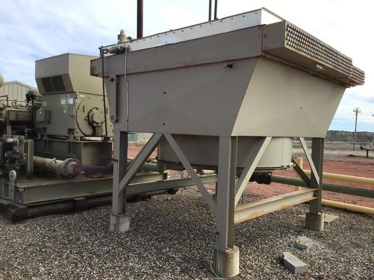 Used Ariel JGT-4 Two Stage Compressor Package Size 17.25” x 17.25” x 9.75” x 9.75” SN F-25508 1250 HP