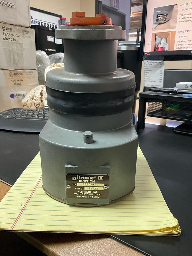 Used Altronic iii Ignition PN: 8B25H-A