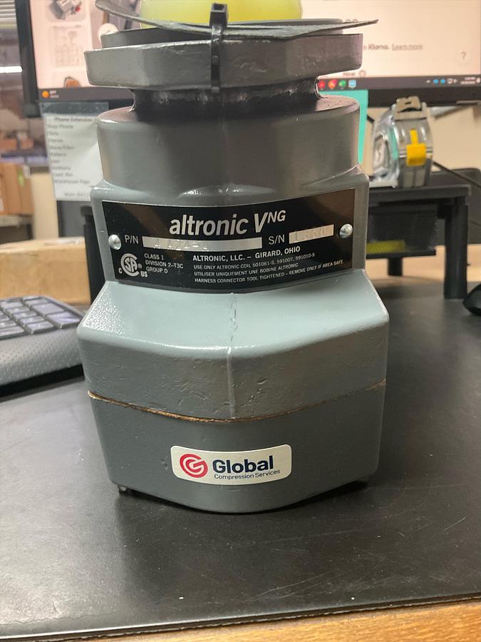 Refurbished Altronic Electronic Ignition System, 4-Output Flange Mount PN 4A24-A