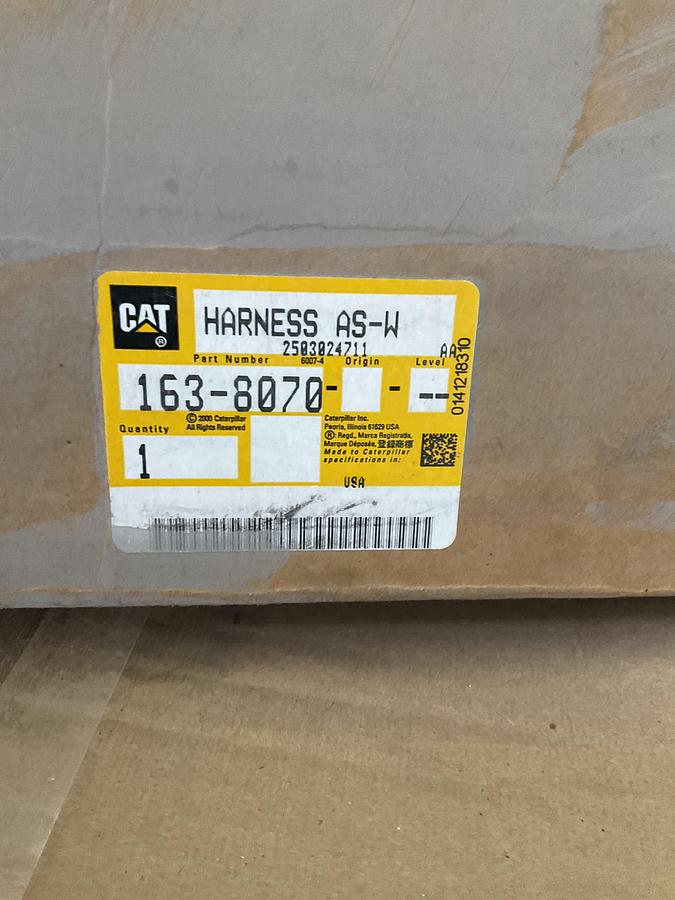 CAT Ignition Wiring Harness PN: 163-8070