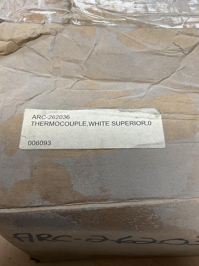 White Superior engine thermocouple assembly with stainless flexible conduit