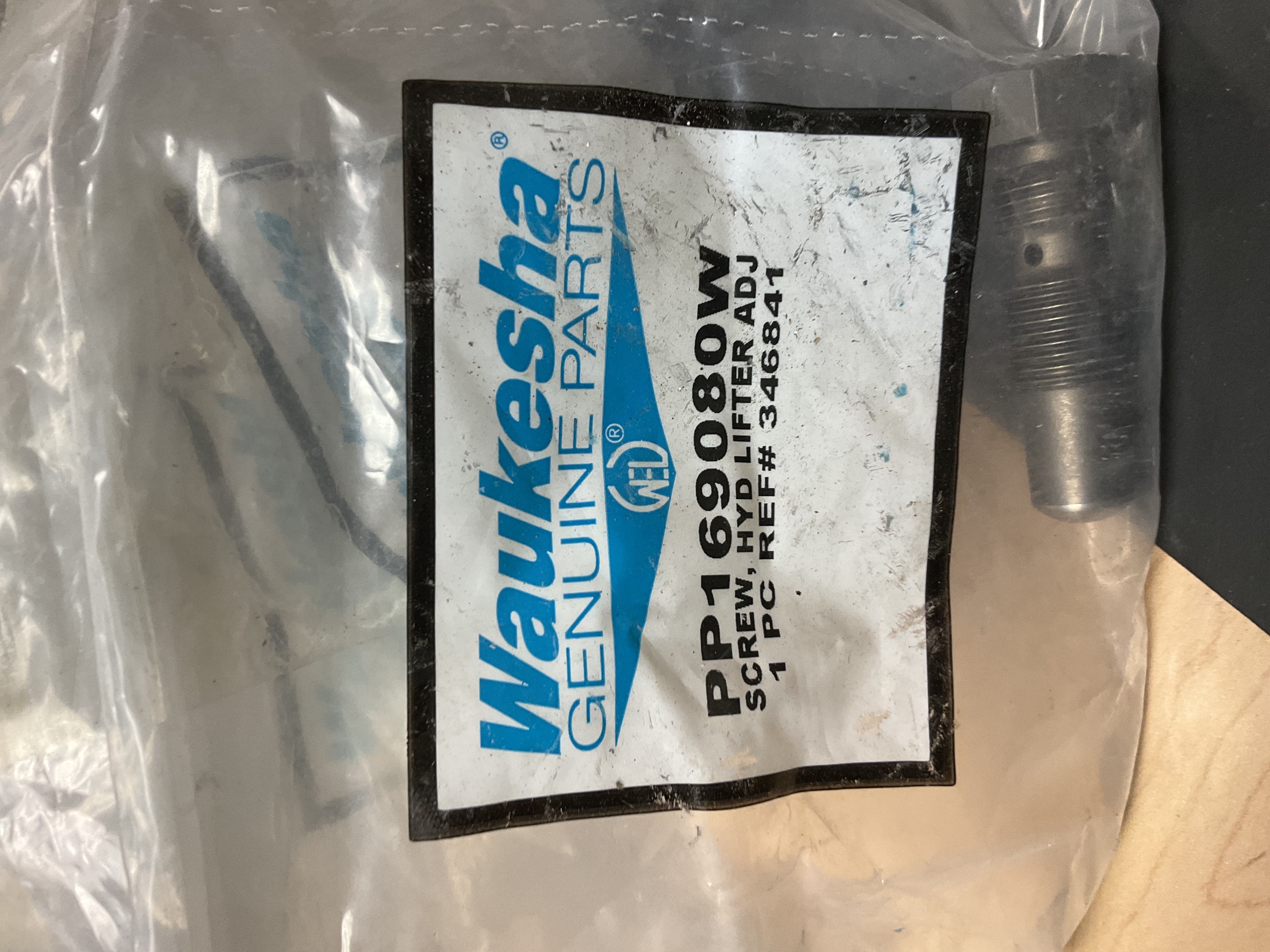 Waukesha SCREW,HYD LIFTER ADJ PN: 169080W