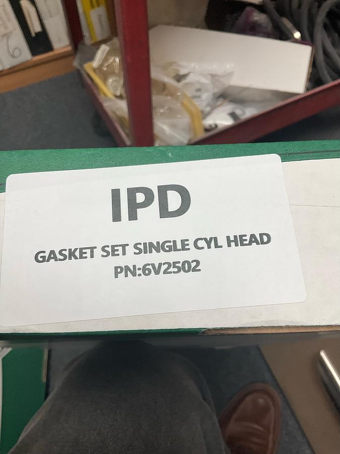 IPD GASKET SET, SINGLE CYL HEAD 28.5 PN: 6V2502