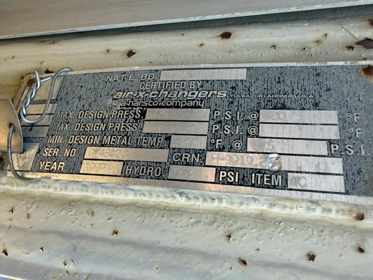 Used Air X Changer 60BVI Gas Cooler SN 974942