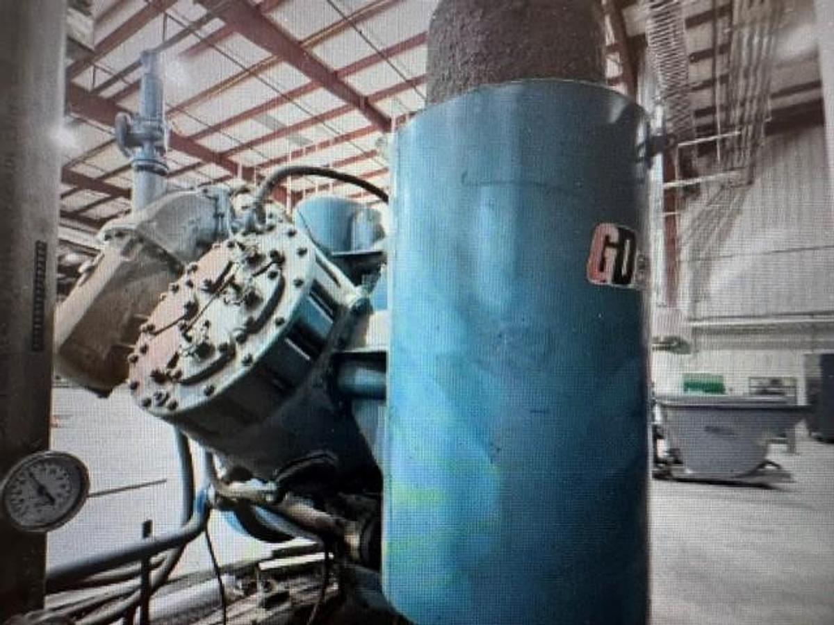 Used Qty (2) Gardner Denver Compressor Model WH29H3N S/N C004453 Air Compressor Belliss and Morcum