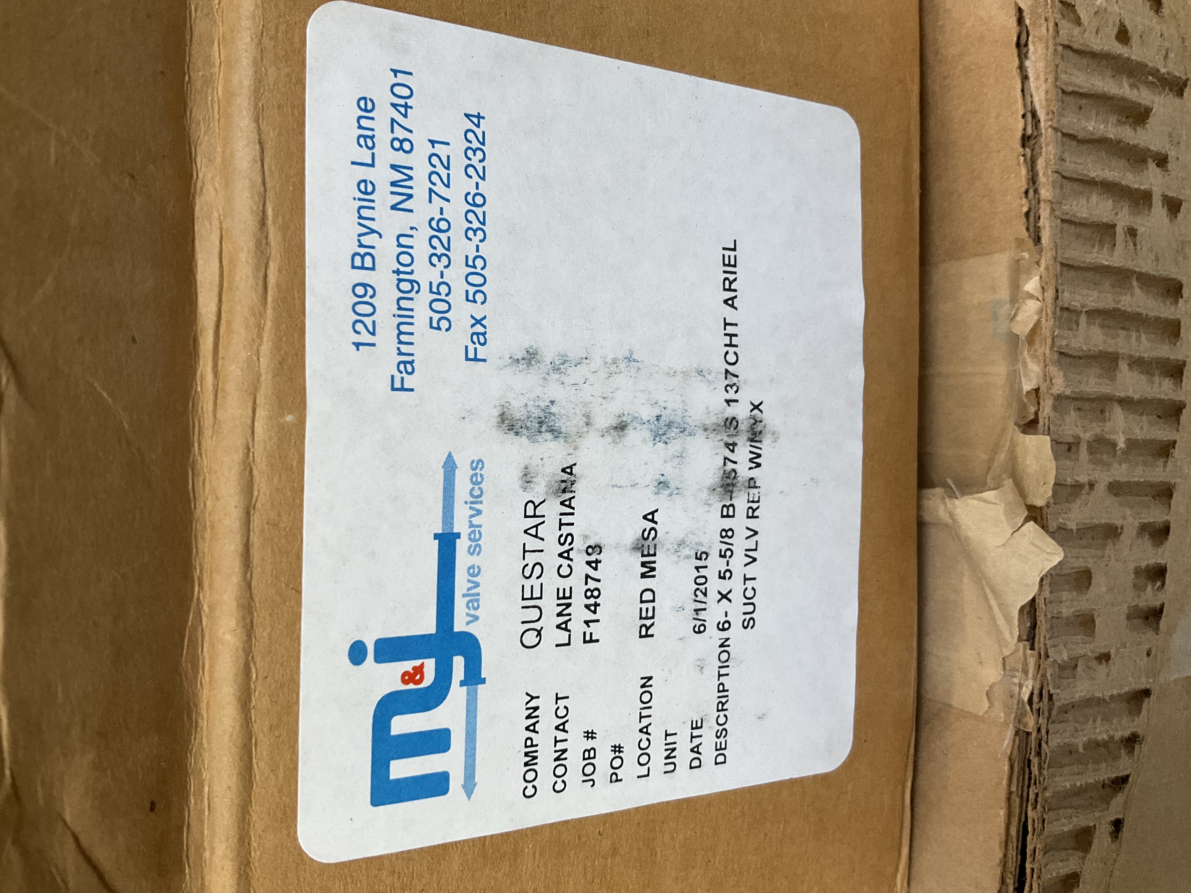 Ariel SUC VLV,137CT,NYX PN: B-4574-S