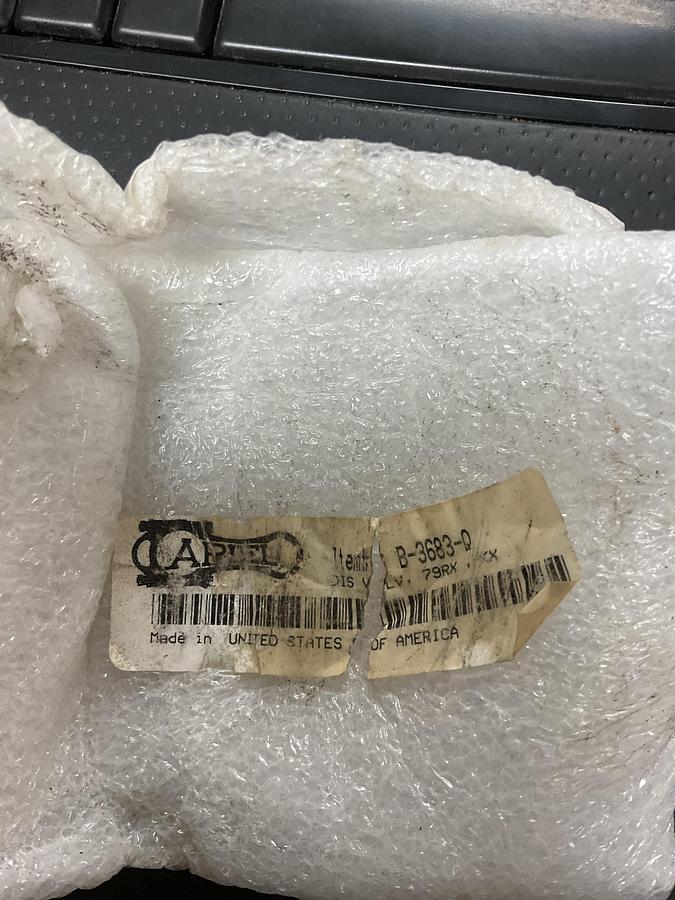 Used Ariel Suction Valve PN: B-3683-D