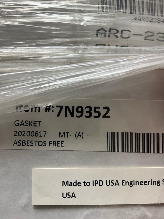 IPD GASKET PN:  7N9352 