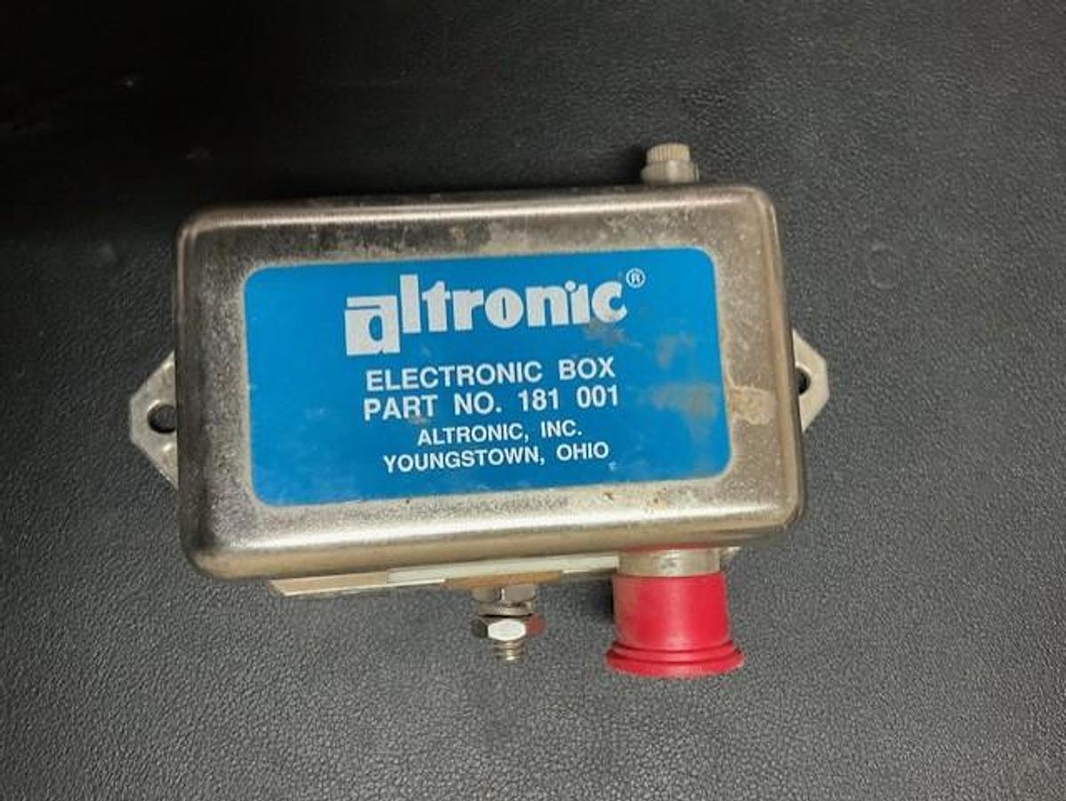 Used Altronic Electronic Box PN 181-001