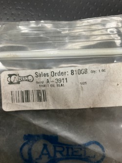 Ariel Shaft Oil Seal PN: A-3911