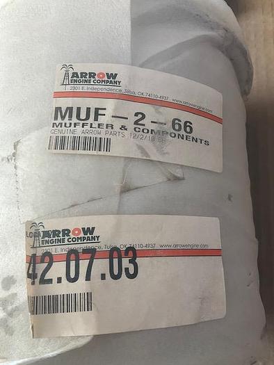 Refurbished Arrow Muffler PN MUF-2-66
