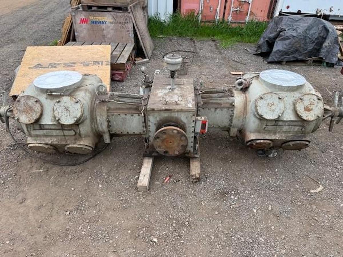 Used Ariel JGJ-2 Compressor Frame SN F-10986 with 13" x 13" cylinders